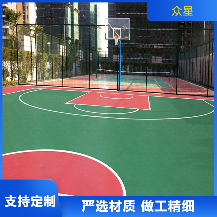佛山市篮球场硅PU篮球场硅PU - 方案