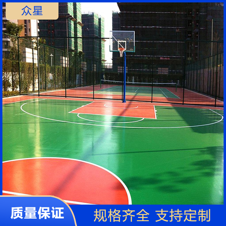 佛山市塑胶篮球场硅PU - 排名